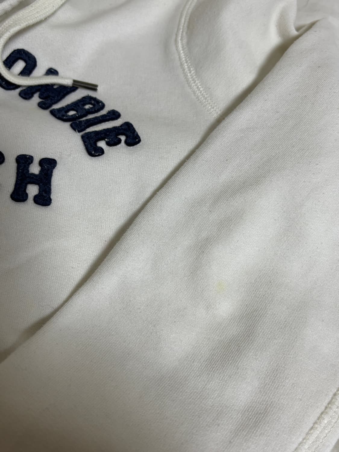 아베크롬비 화이트 후드집업 상품이미지3