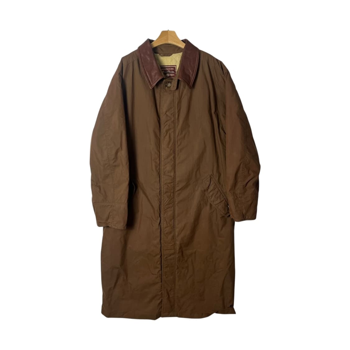 [Marlboro] 90‘s 말보로 클래식 레더카라 롱 코트 상품이미지1