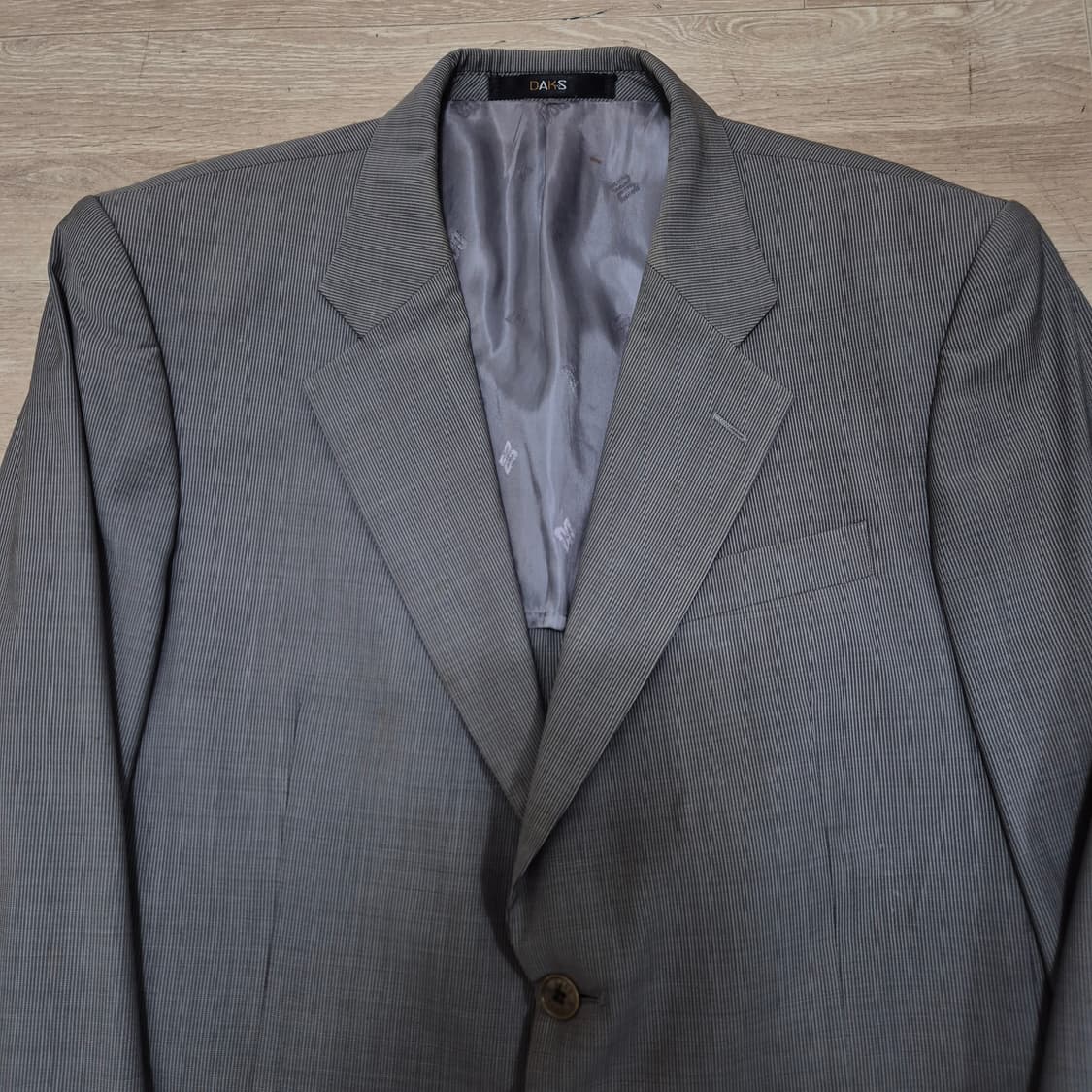 닥스 런던 울마크 모직 스트라이프 블레이저 정장자켓 97-88-170 상품이미지2