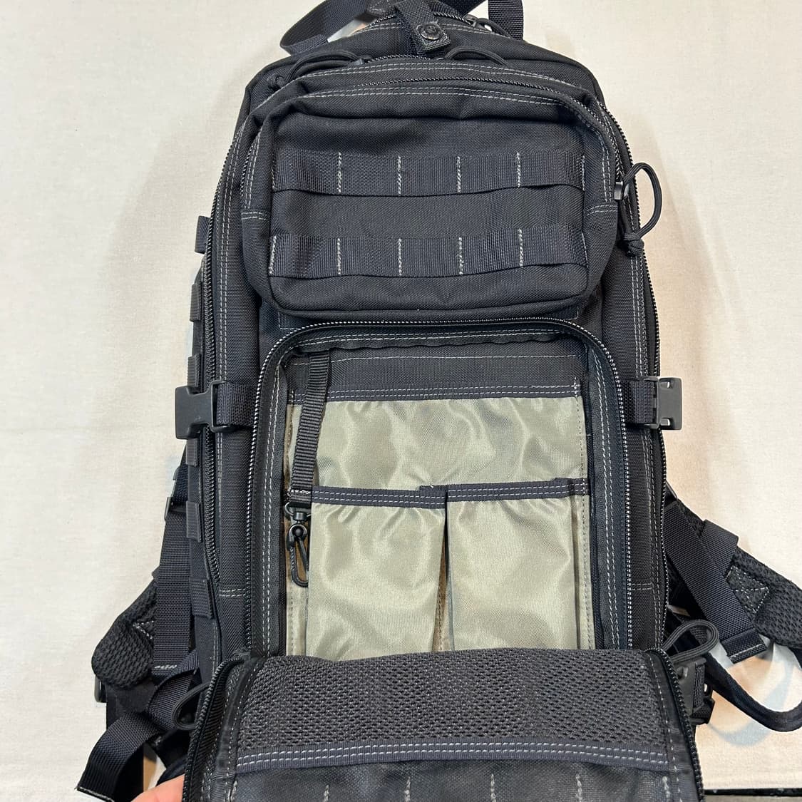 맥포스 슈퍼팔콘 텍티컬 밀리터리 백팩 블랙 상품이미지3