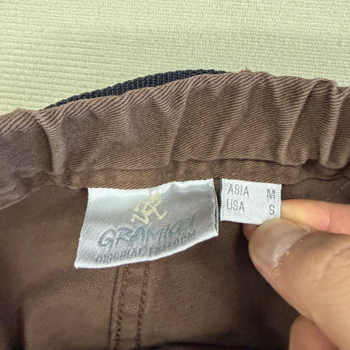 (M)그라미치 Gramicci 가젯 위빙벨트 팬츠(다크브라운) 상품이미지2