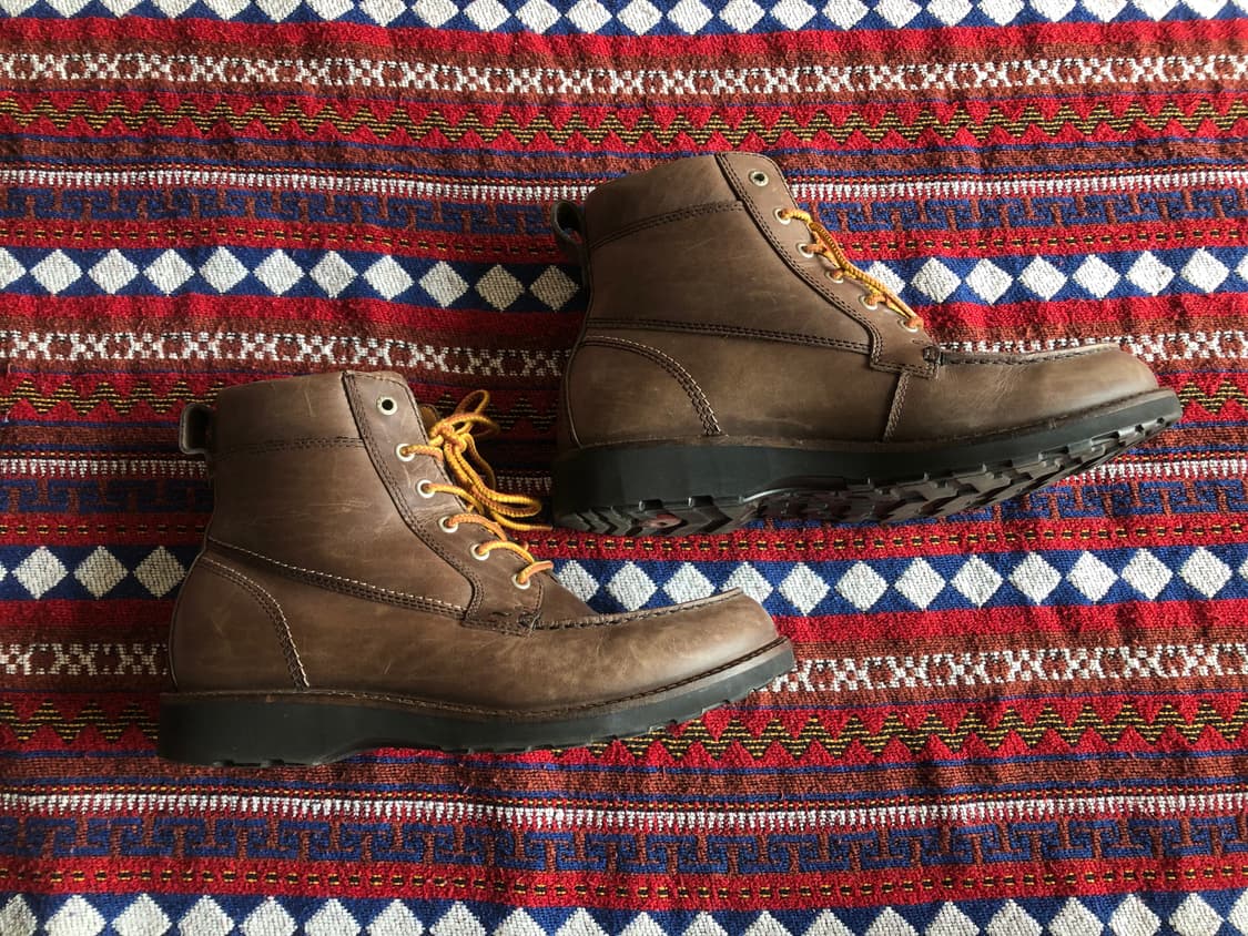 에코 브라운 레더 목토부츠 270 상품이미지3