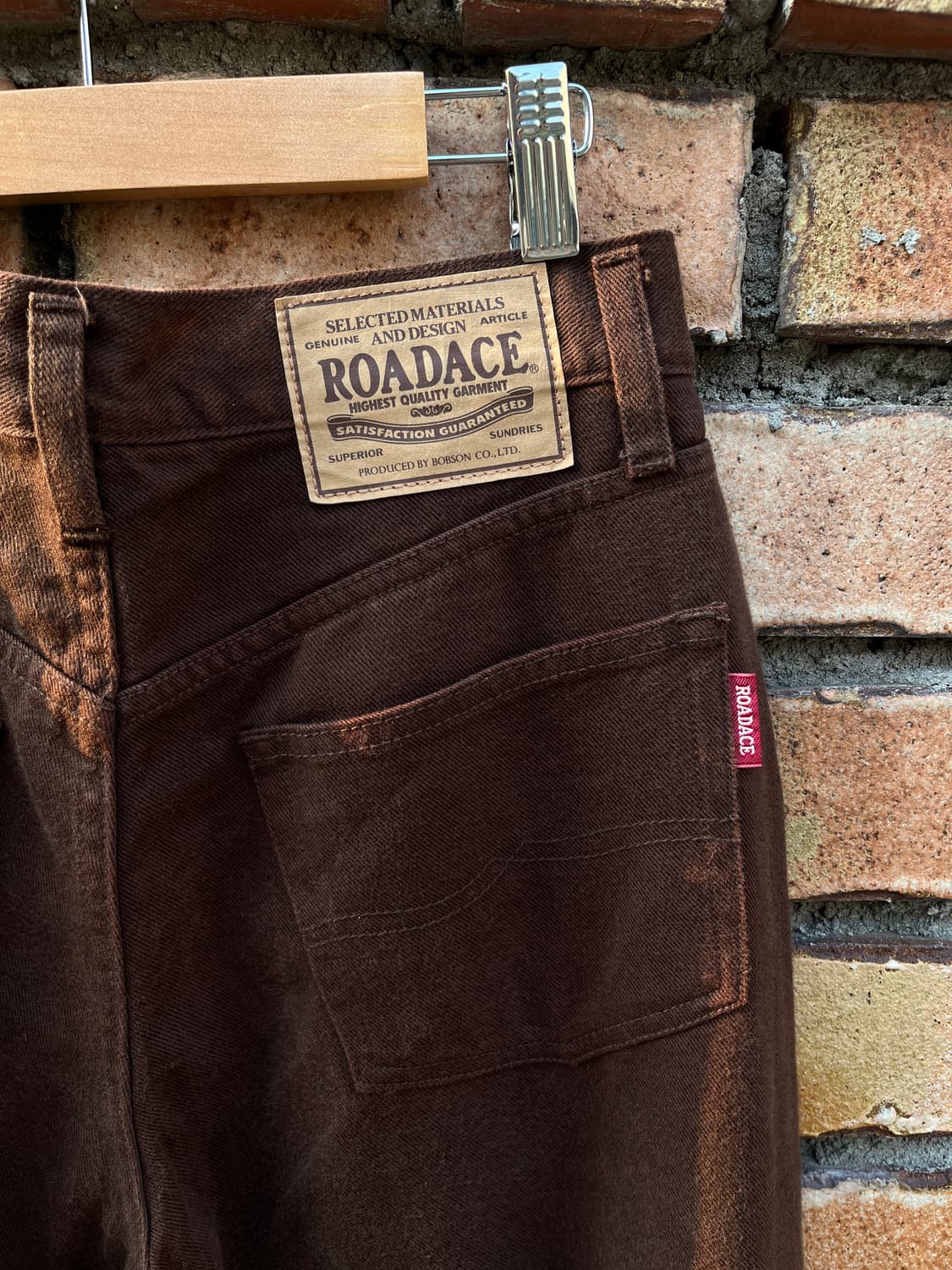 Bobson Roadace Brown Jeans  상품이미지4
