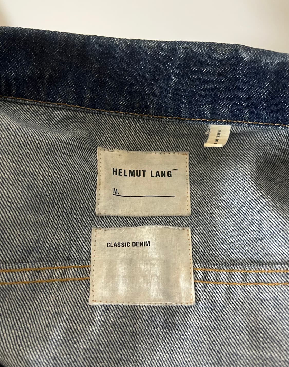 HELMUT LANG 2000’s Type I denim jacket 상품이미지3