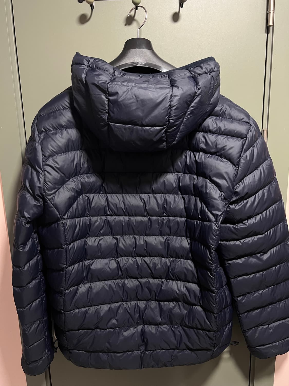 폴로 경량패딩 네이비 L (QR정품) 상품이미지2