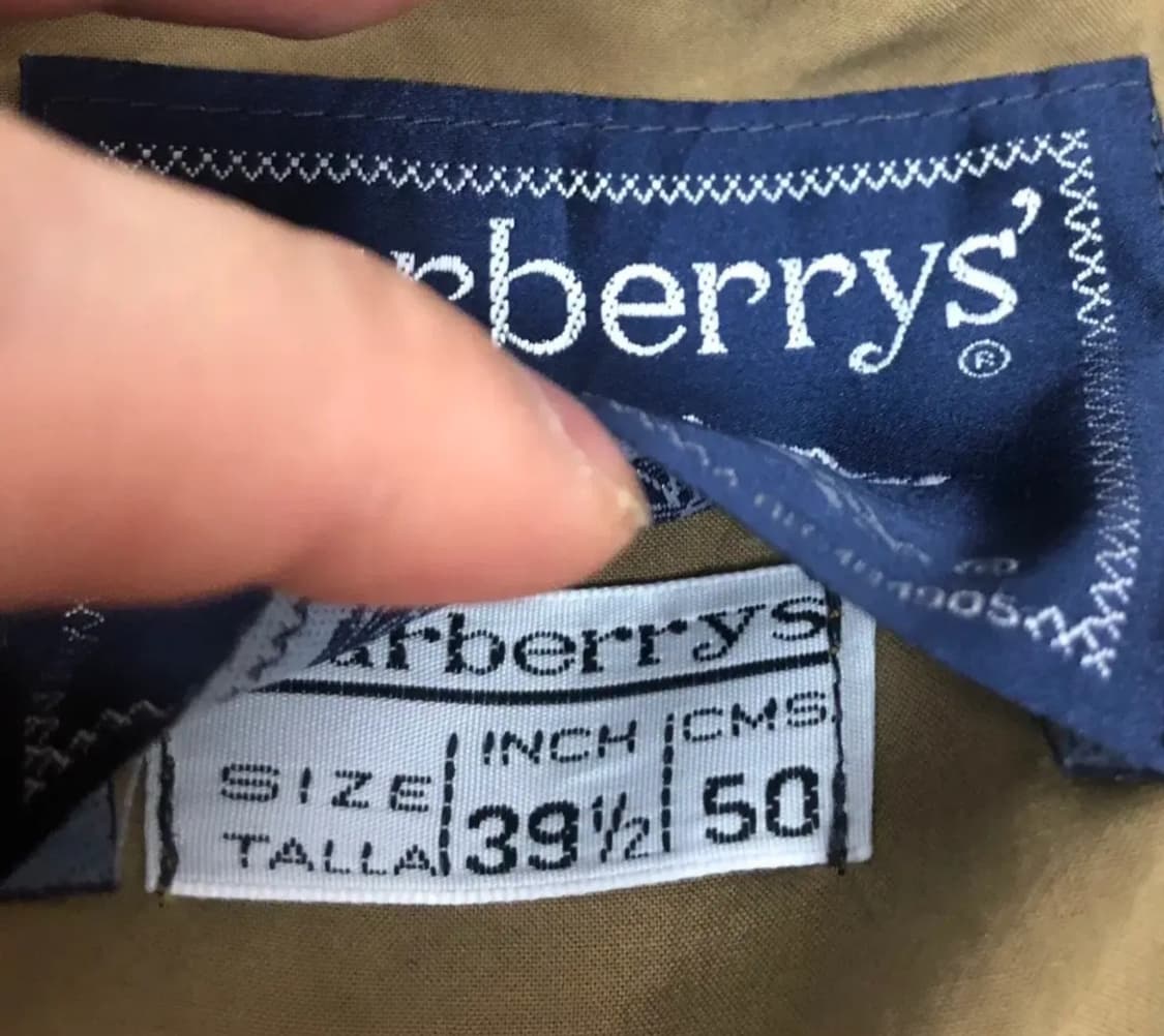 80s 버버리 진베이 버버리가디건 버버리셔츠 버버리자켓 상품이미지10