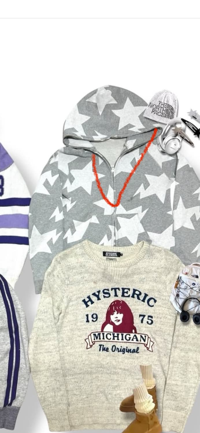 베이프 스타 후드집업 판매 XD 상품이미지1