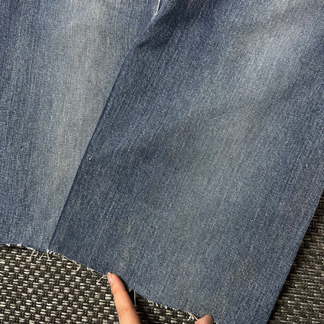 (31) Lee 리 중청 워싱 컷팅진 데님 팬츠 상품이미지7