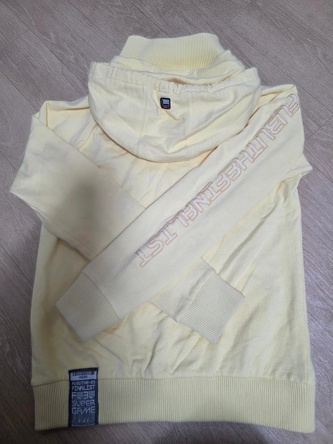 후부 Y2K 후드 집업 셋업 S 상품이미지3