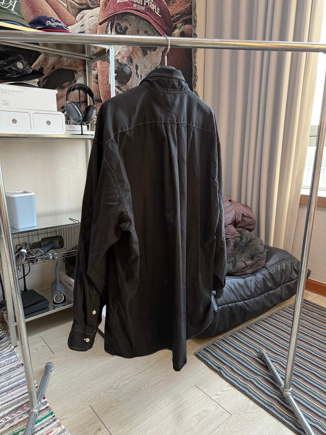 타미힐피거 로고 셔츠 상품이미지3