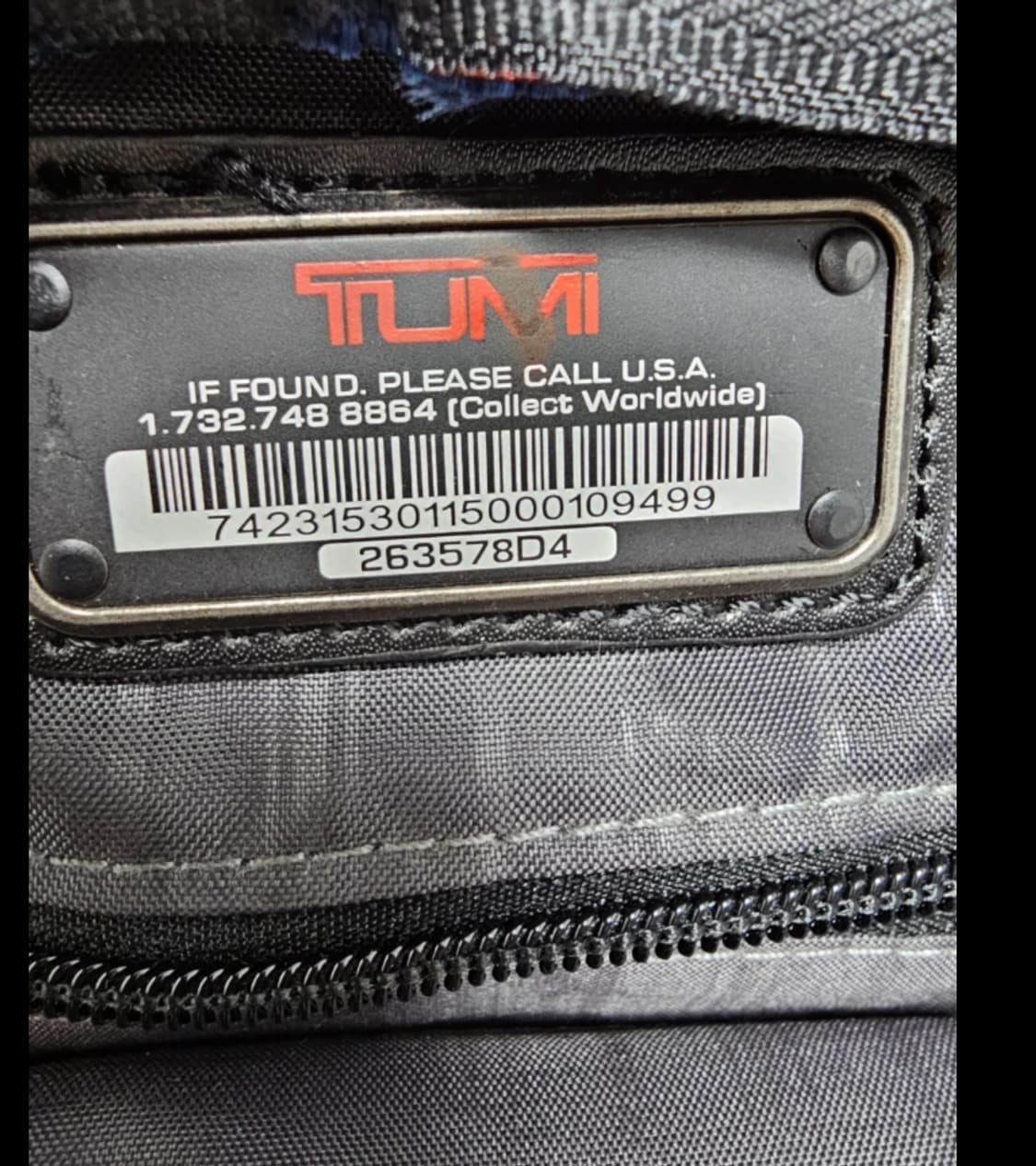 투미 TUMI 백팩 블루 상품이미지9