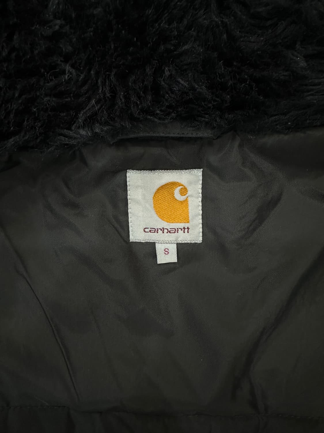 칼하트 앵커리지 퍼 파카 블랙 상품이미지3