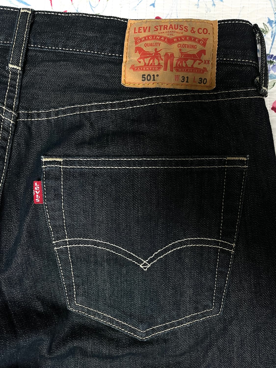 리바이스 501 데님팬츠 W31 L30 상품이미지4