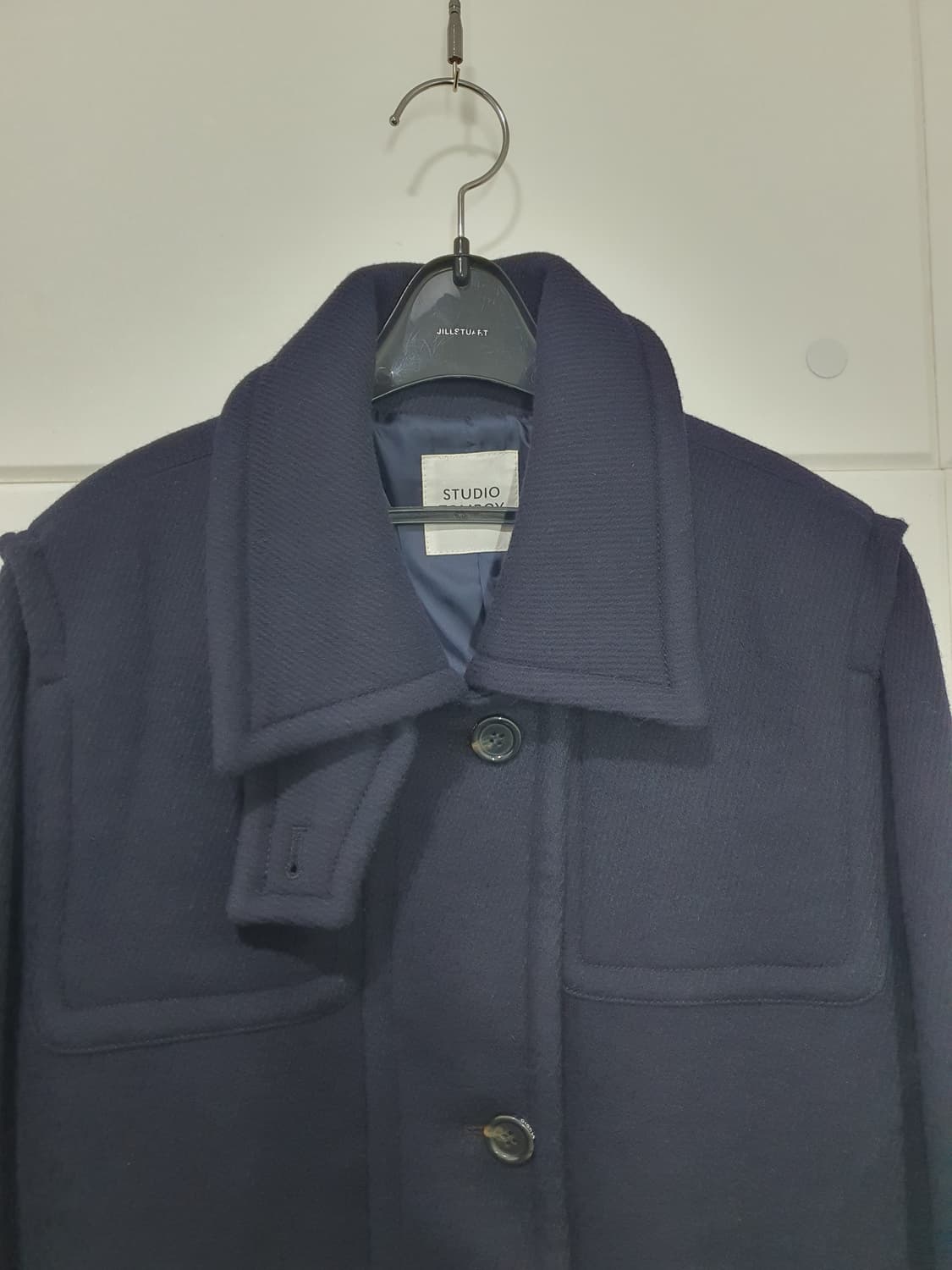 스튜디오톰보이 A라인 오버핏 트윌 코트 사이즈 F 상품이미지6