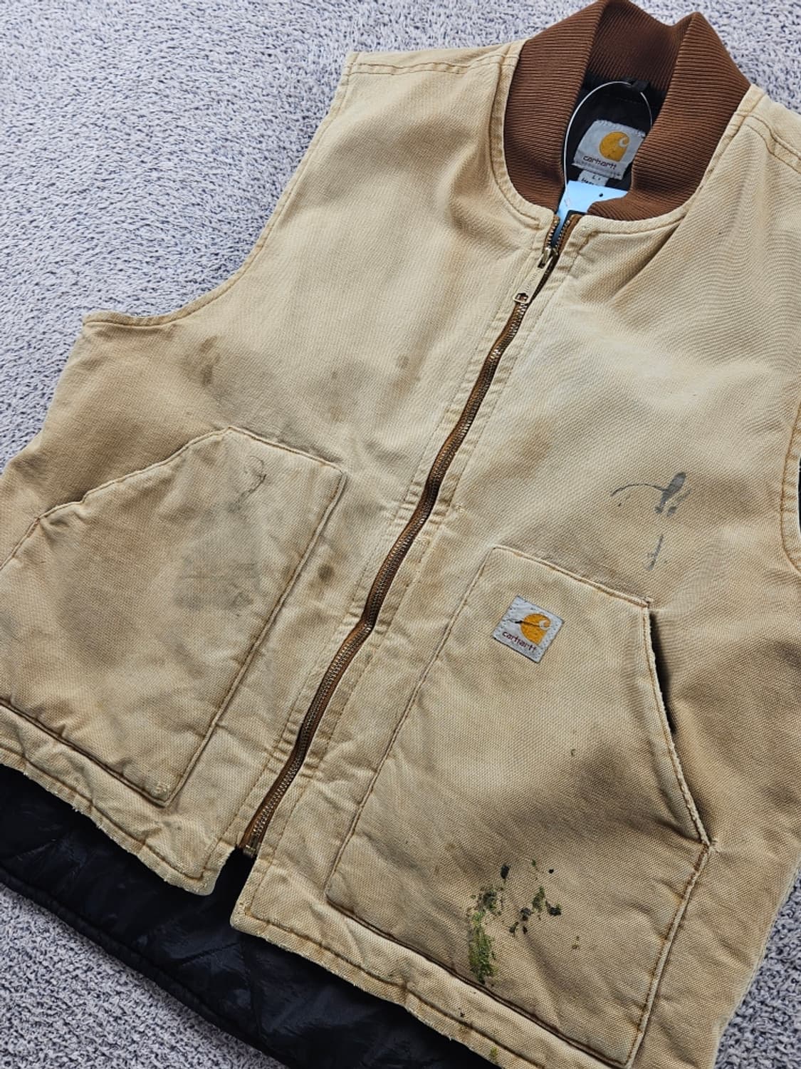 칼하트 HNV01 덕 캔버스 워크 베스트 ( L ) / 11163 상품이미지3