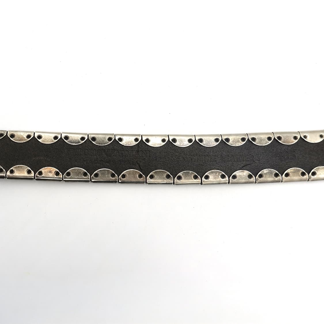 EMPORIO ARMANI 엠포리오 아르마니 아티잔 스터드 벨트 블랙 상품이미지7