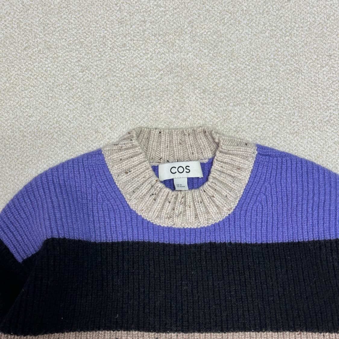 코스 청키 크롭 울 스웨터 상품이미지5