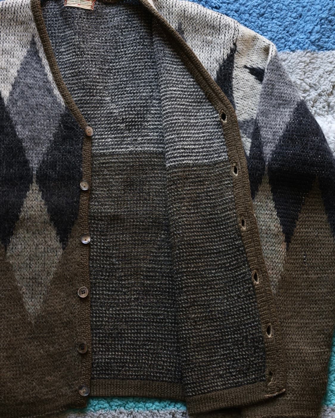 맥그리거 60s 키드 모헤어 가디건/오리지널 빈티지 상품이미지5