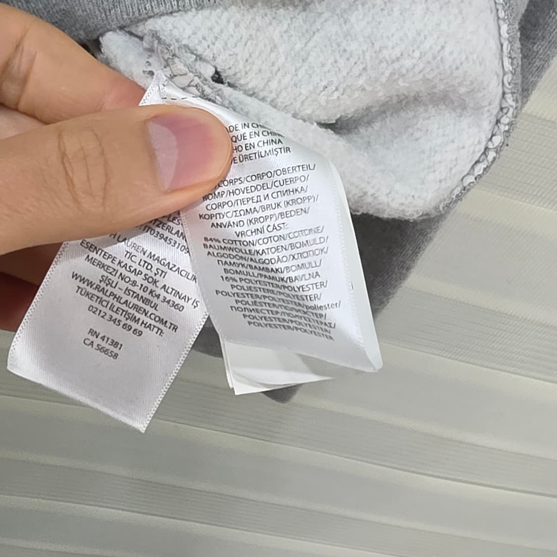 폴로 랄프로렌 키즈 맨투맨- M (10-12) 상품이미지8