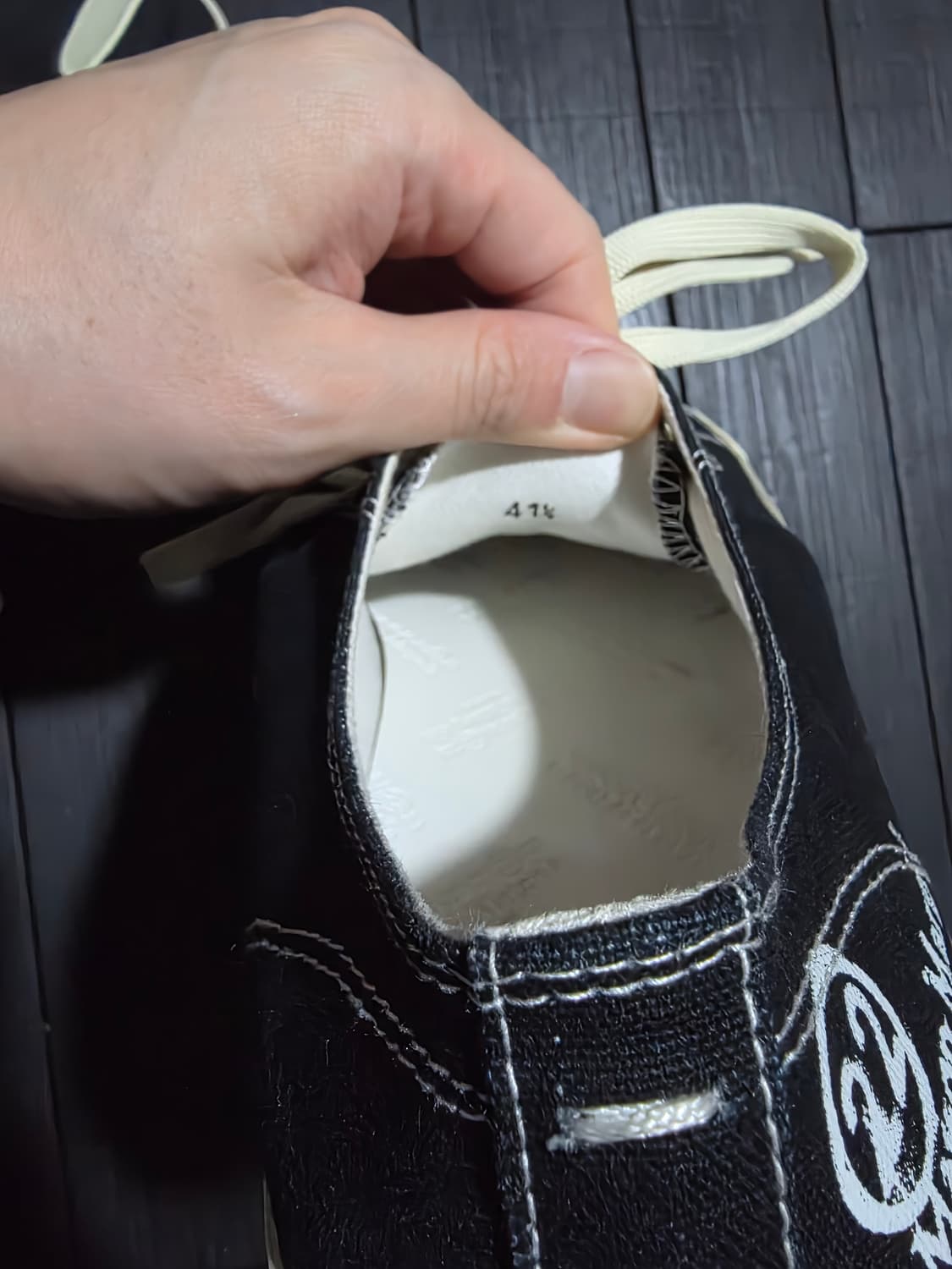 타비 캔버스 스니커즈 41.5 상품이미지4