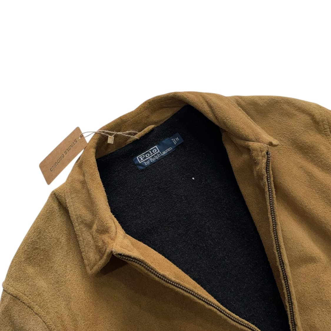 [100] 폴로 랄프로렌 스웨이드 어드저스트 자켓 상품이미지3