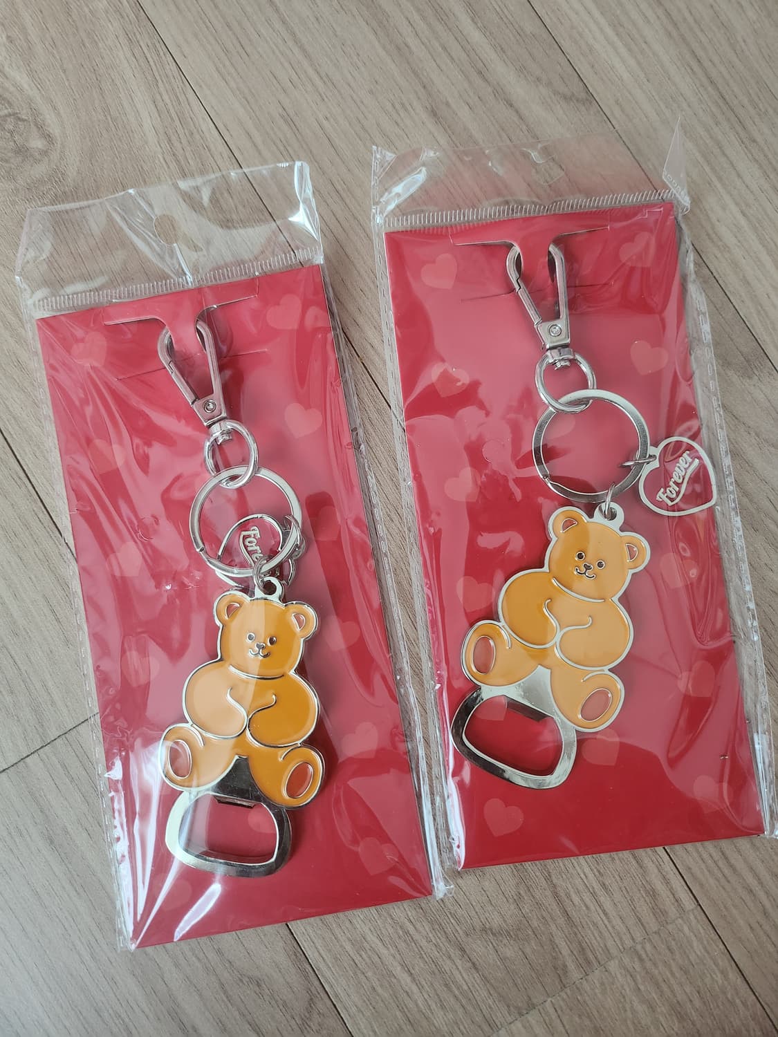 위글위글  테디베어 오프너 키링 새상품 상품이미지1