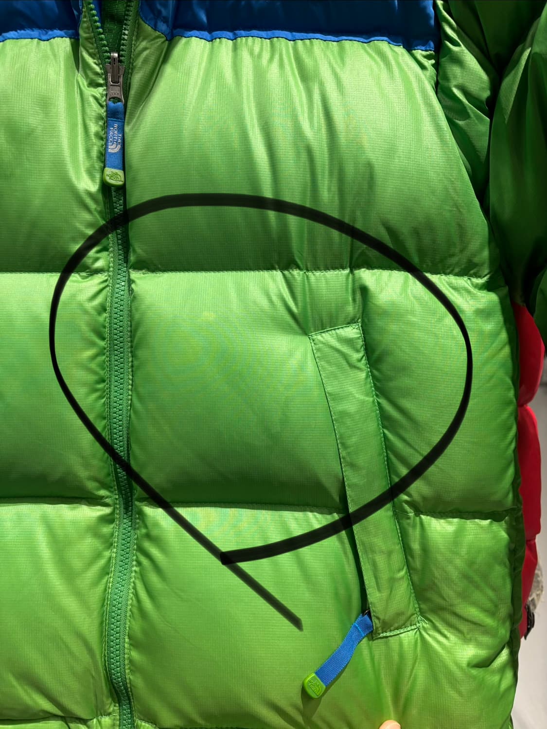 노스페이스 눕시 패딩 상품이미지6