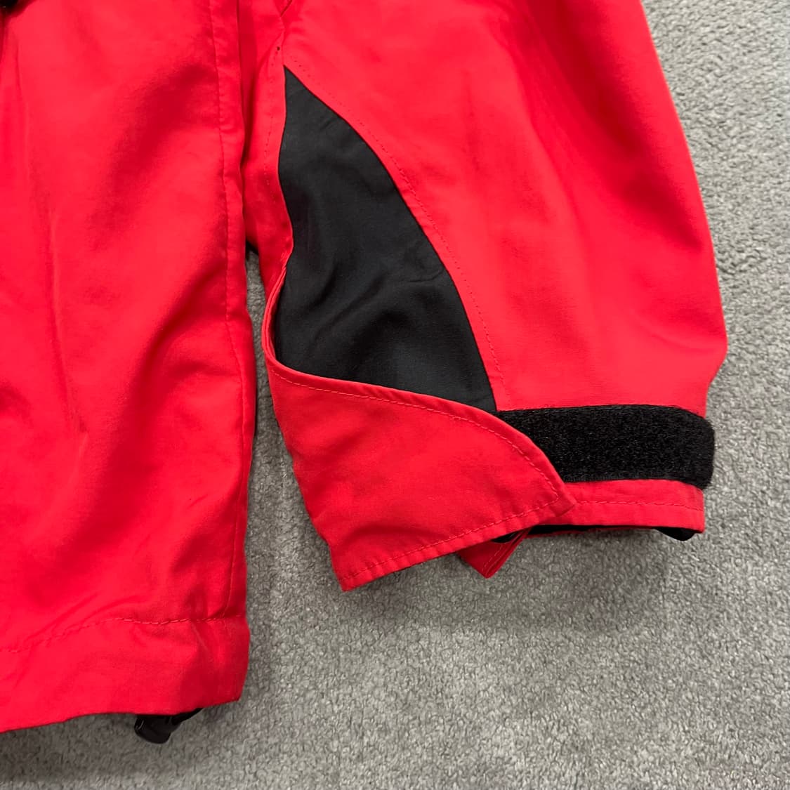 95 컬럼비아 레드 바람막이 후드 자켓 상품이미지4