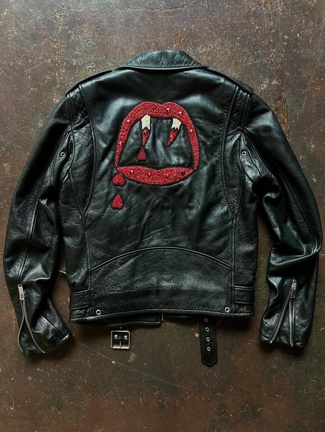 구해요)생로랑 블러드러스터 l17 가죽자켓 상품이미지1