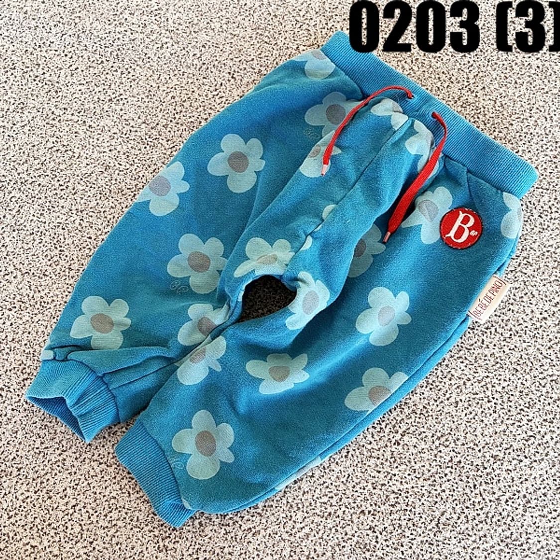 [100] 베베드피노 키즈 플라워패턴 조거팬츠 상품이미지1