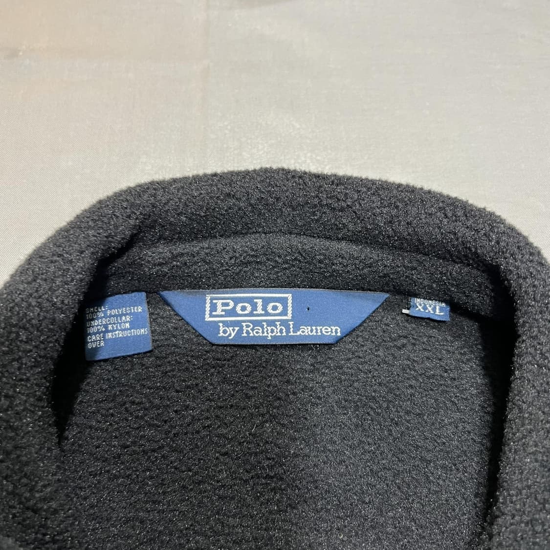 폴로 랄프 로렌 플리스 자켓 블랙 2XL 상품이미지3