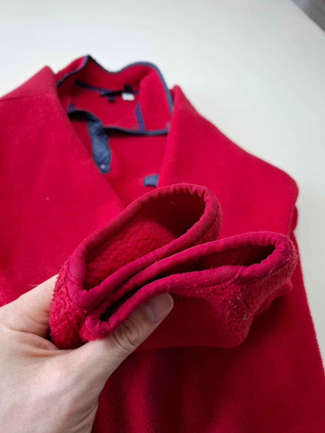 L usa 파타고니아 90s 신칠라 플리스 풀오버 레드 상품이미지8