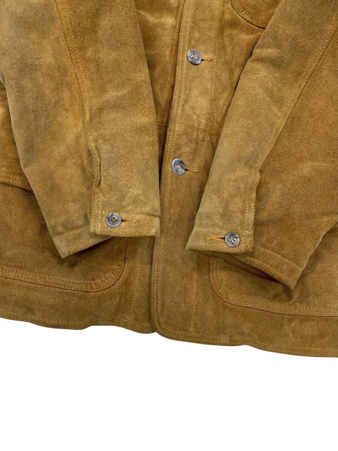 80‘s 골든베어 스웨이드 헌팅 자켓 상품이미지5