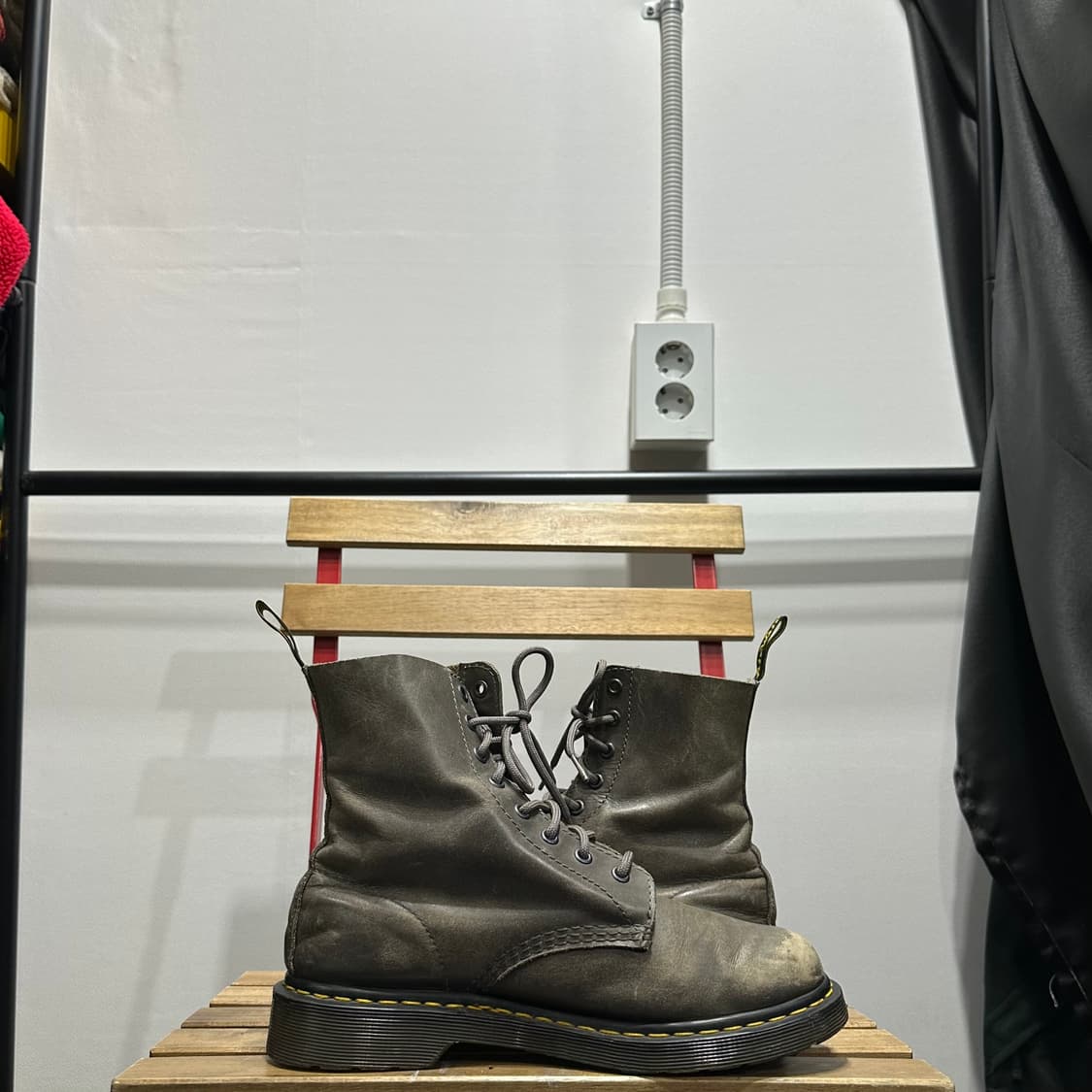 UK7 260) 닥터마틴 부츠 남성 남자 워커 파스칼 그레이 상품이미지7