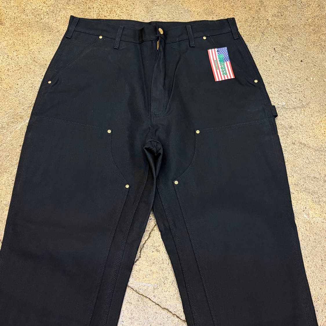 새상품 USA 칼하트 더블니 샌드스톤 카펜터 워크 팬츠 상품이미지2