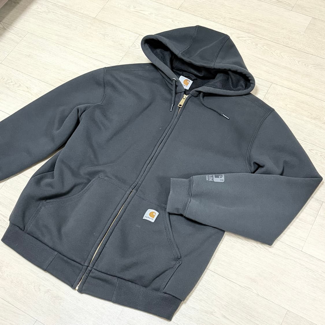 칼하트 러틀랜드 써멀후드집업 블랙 S 상품이미지1