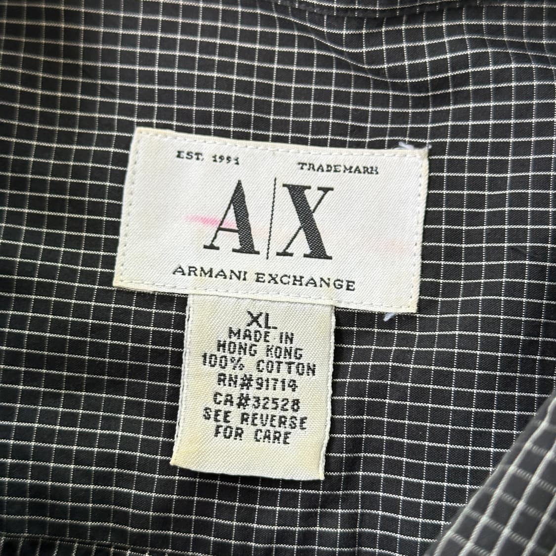A|X 아르마니 익스체인지 체크 셔츠 상품이미지6