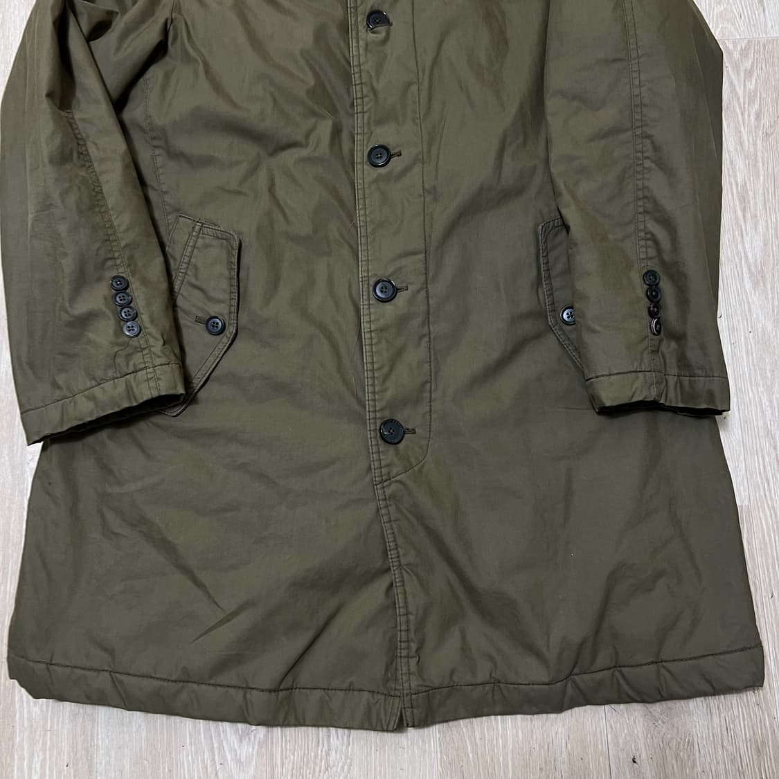 헨리코튼 남성 클래식 로고 안감 야상 맥코트 XL/105  상품이미지3