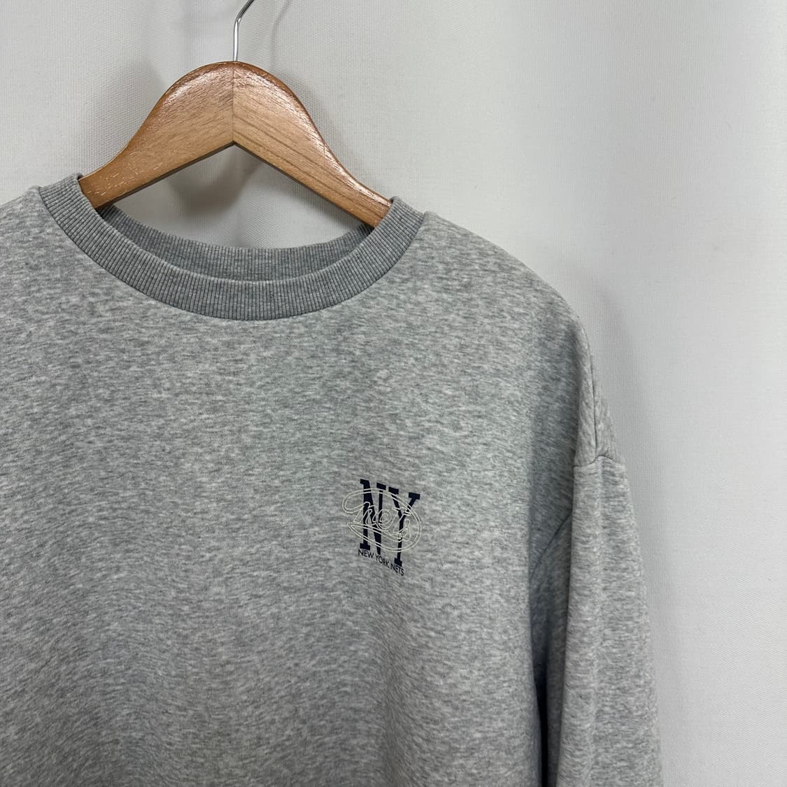 NBA 남자 기모 맨투맨 그레이 L  EJW 상품이미지2