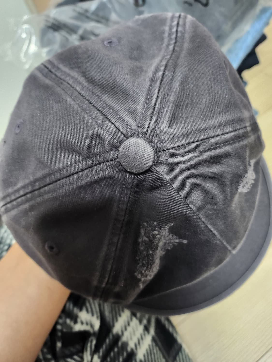 헤리티지플로스 알프레드 볼캡 모자 차콜 상품이미지2