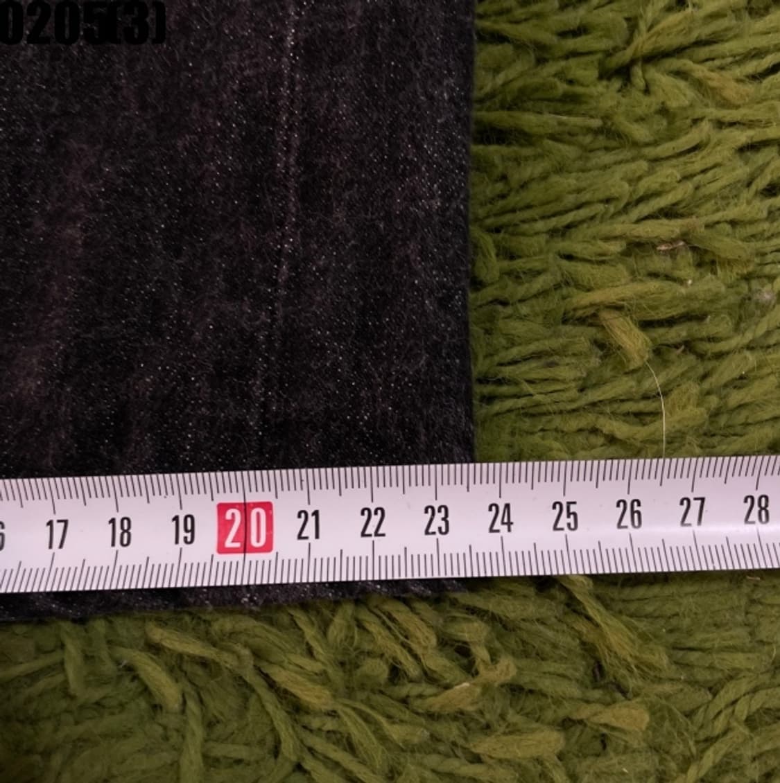 풀카운트 데님 흑청 바지 팬츠 상품이미지7