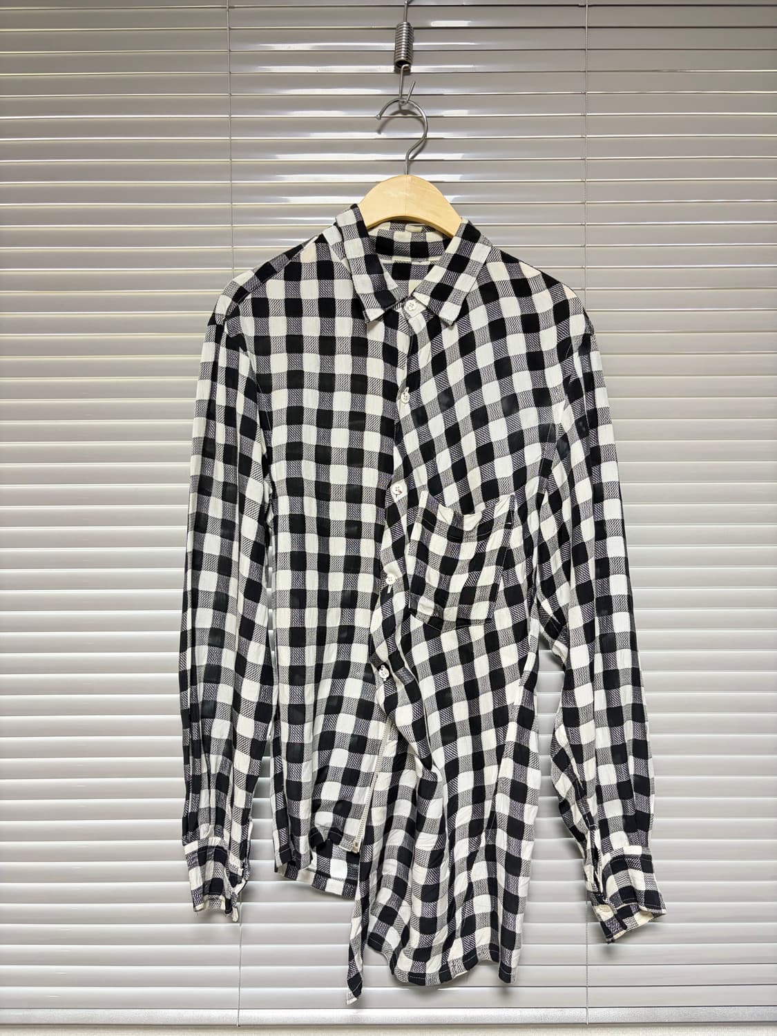 Tricot Comme des garcons check shirt 상품이미지1