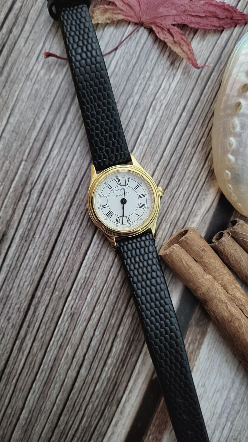 [연말세일] 정품 티파니 포트폴리오 쿼츠 시계 상품이미지2
