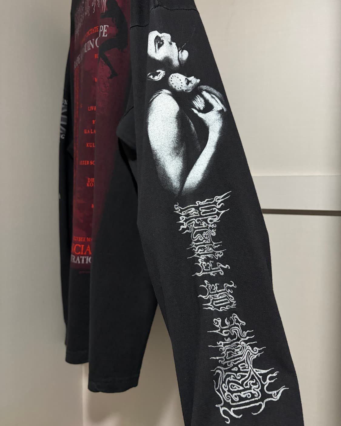 90s 1997 Cradle of filth 크레이들 오브 필쓰 밴드티 상품이미지8