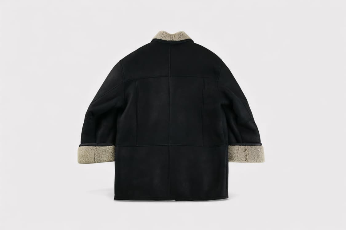 [S~M] 빈티지 양가죽 양털 시어링 자켓 상품이미지9