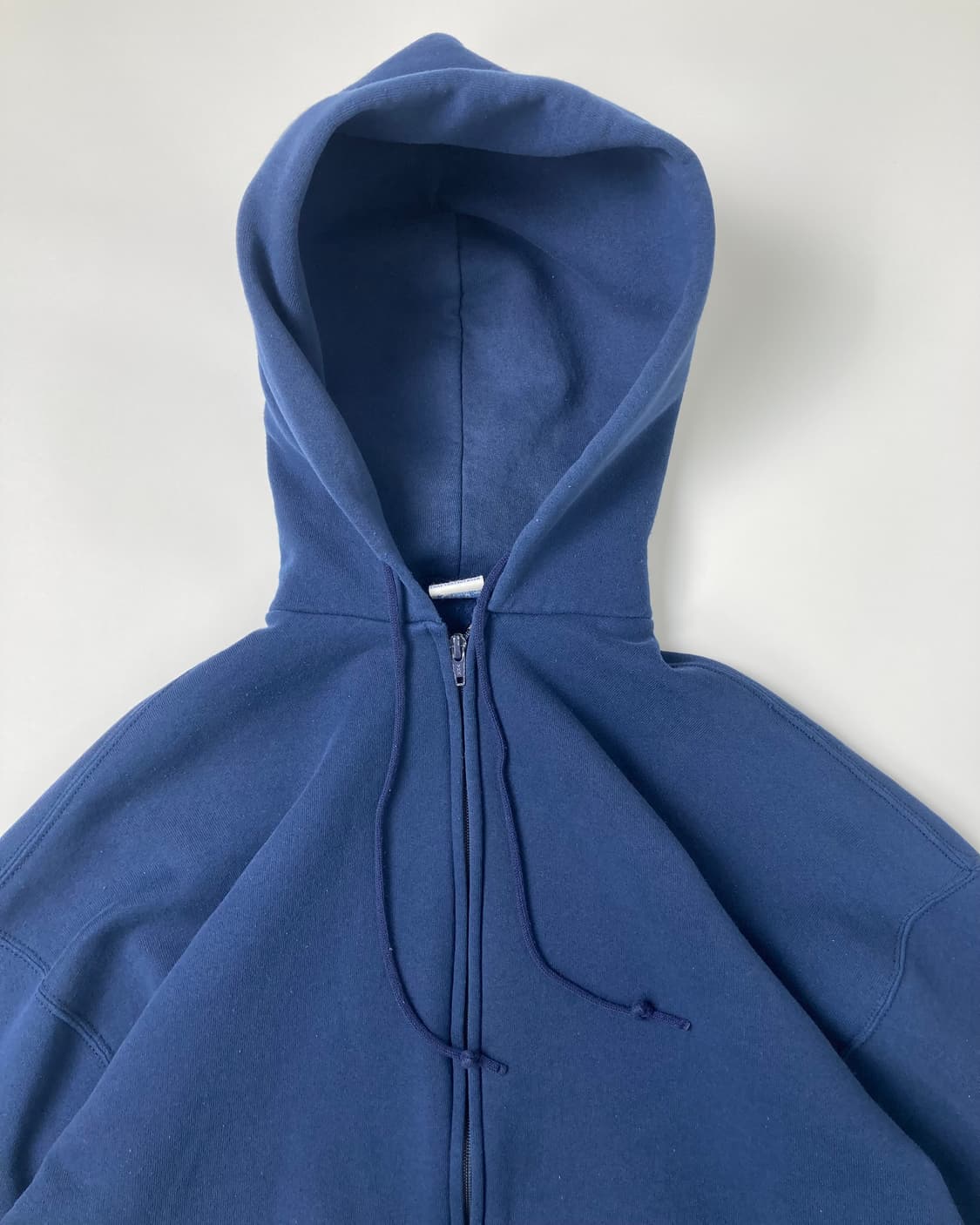 90s Russell Zip Up Hoodie (navy) 상품이미지6