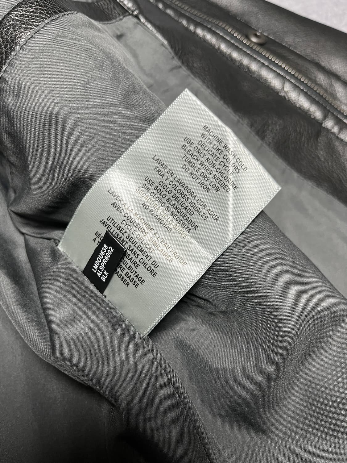 [M] 리바이스 레더 트러커 자켓 새상품 상품이미지9