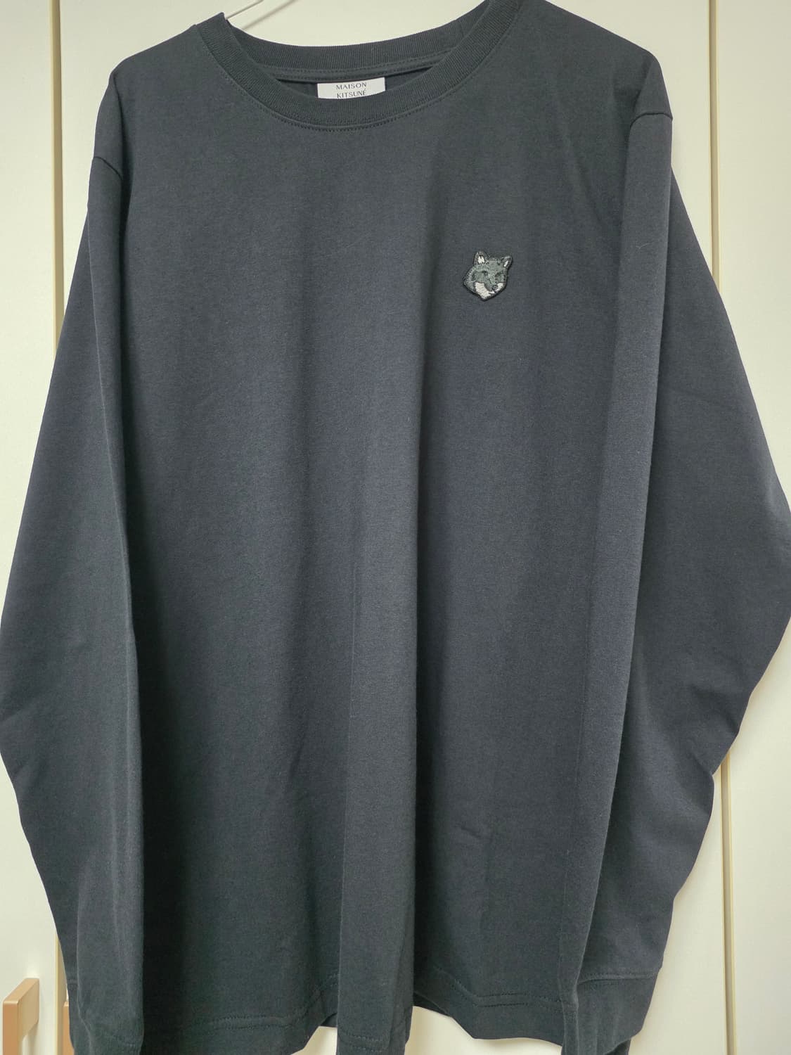 메종키츠네 폭스헤드 긴팔 티셔츠 상품이미지1