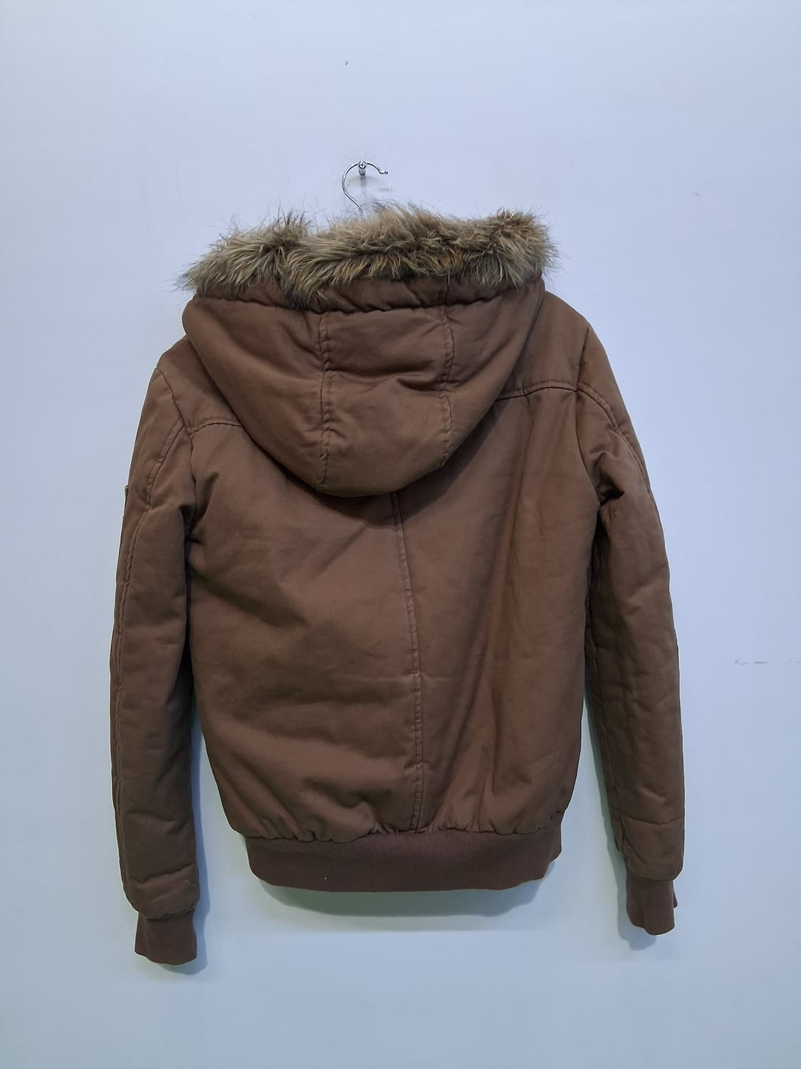 어태치먼트 브라운 레오파드 패딩 상품이미지2