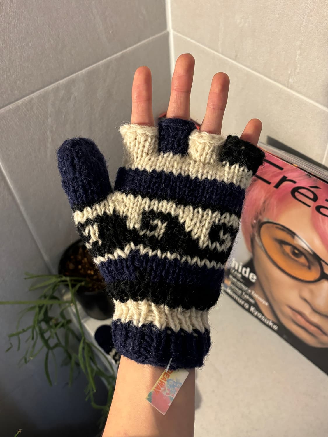 Hideaway 투웨이 니트 장갑 상품이미지5